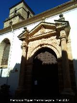 Iglesia de la Encarnacin. Portada y torre