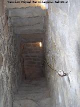 Castillo de Pallars. Escaleras