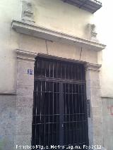 Casa de la Calle Hurtado n 12. Portada