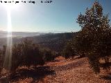 Torren de las Mimbres. Vistas hacia Alcal la Real