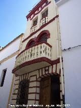 Casa de la Calle Torres Ortega n 3. Fachada