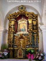 Ermita de la Virgen de Gracia. Retablo