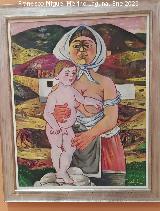 Rafael Zabaleta Fuentes. Maternidad. 1949. Museo Provincial de Ja�n