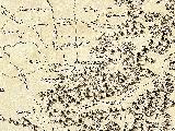 Historia de Cazorla. Mapa del Adelantamiento de Cazorla 1797