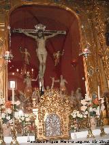 Iglesia de San Sebastin. Cristo de la Capilla de las nimas