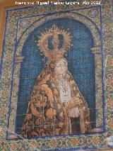 Azulejos de la Virgen del Socorro. Virgen