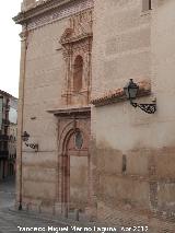 Convento de San Jos. Portada lateral