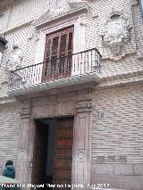 Casa del Conde de Colchado. Portada