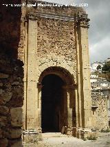 Iglesia de Santa Mara. Entrada a la capilla de los Camarasa