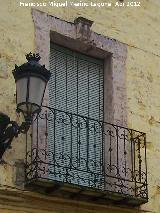 Casa de la Calle Cachorro n 1. Balcn