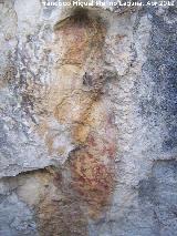 Pinturas rupestres del Abrigo de la Pea Grajera Grupo III. Grupo