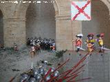 Tercios Espaoles. Levantamiento de bandera para alistar gente a los tercios