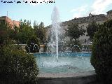 Fuente de la Plaza Obispo Garca de Castro. 