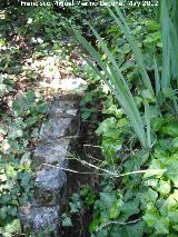 Albercas de la Fuente de la Pea. Acequia