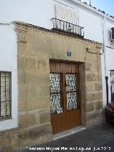 Casa de la Calle Reinosos n 7. Portada