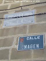 Calle Imagen. Placas