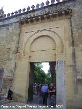 Mezquita Catedral. Puerta de los Deanes. 