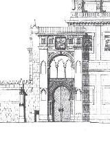 Mezquita Catedral. Puerta del Perdn. Alzado