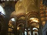 Mezquita Catedral. Ampliacin de Abd al-Rahman II. Lateral de la Capilla Mayor