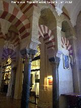 Mezquita Catedral. Ampliacin de Almanzor. Detalle del fondo norte