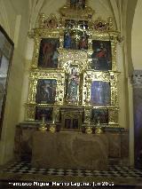 Mezquita Catedral. Capilla de la Antigua Concepcin. Retablo