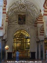 Mezquita Catedral. Capilla de las nimas. 