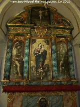 Mezquita Catedral. Capilla del Rosario. Retablo