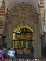 Mezquita Catedral. Capilla del Rosario. 