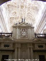 Mezquita Catedral. Bveda del Coro. Desde el Trascoro