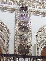 Mezquita Catedral. Bveda del Coro. Estatuas