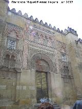 Mezquita Catedral. Puerta del Baptisterio. 