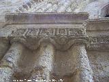 Iglesia de Santiago. Capitel izquierdo
