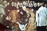 El Greco. Entierro del Seor de Orgaz. Copia en una exposicin en la Catedral de Jan
