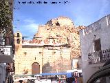 Iglesia de San Juan Bautista. Arreglando su tejado