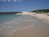 Playa de Bolonia. Al fondo la Duna de Bolonia