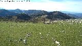 Cerro Los Morales. Vistas hacia el Cerro El Tejuelo