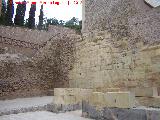 Teatro Romano de Cartagena. Muros