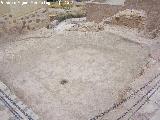 Teatro Romano de Cartagena. Desage