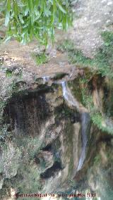 Cascada Tercera de La Hueta. Parte alta