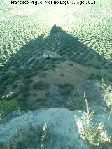 Castillo del Zumbel. Altura