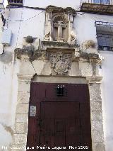 Portada del Hospital de la Vera Cruz. 