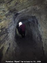 Cueva de la Mona. Salida