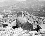 Castillo Nuevo de Santa Catalina. Foto antigua. Hospital de las tropas napolenicas