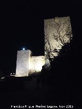 Castillo Nuevo de Santa Catalina. Con la Super Luna