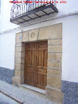 Casa de la Calle Santo Cristo n 12. Portada