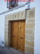 Casa de la Calle Molinos n 11. Portada