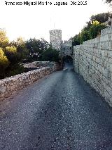 Castillo Viejo de Santa Catalina. Rampa de acceso