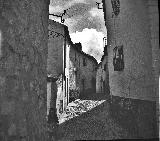 Calle Hospital de San Miguel. Foto antigua IEG