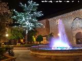 Plaza de la Iglesia. En Navidad