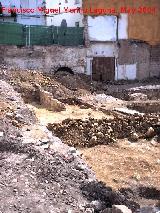 Calle Arco Puerta de Granada. Excavacin arqueolgica en la Calle Arco Puerta de Granada